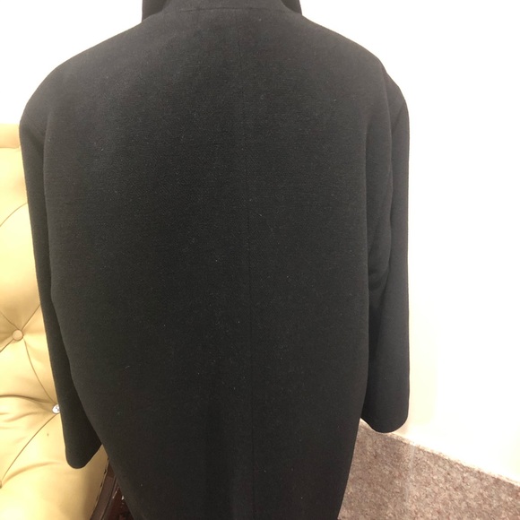 Men’s Black Wool Coat